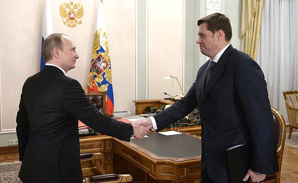 Alexey Mordashov and Putin.